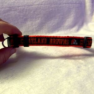 Cleveland Browns Medium Dog Collar New
